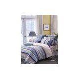 Custom Home Striped Twill Cotton Bed Set For Boys Comfortable thumbnail-1