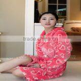 Lovely Cup Cake Coral Feelce for Ladies Robe thumbnail-4