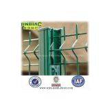 Green Pvc Coated Wire Mesh Fence