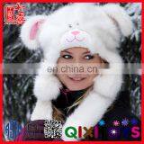 China Popular Sales Plush Animal Hat Promotion Baby Hat Rabbit thumbnail-1