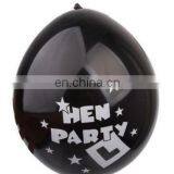 Star Decor Hen Party Balloons Inflatable Latex Party Balloon
