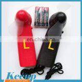 Promotional Custom Logo Portable LED Flashing Mini Fan for Advertising thumbnail-3