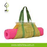 Custom Logo Natural Rubber Yoga Mat With Yoga Bag Packing thumbnail-3