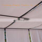 Steel Framed 10' by 10' Gazebo and PVC Coated Sail Finishing Grey Tent thumbnail-4