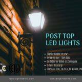 DLC Qualified Outdoor Garden Lights LED Post Top 50W With 5 Yrs Warranty thumbnail-2