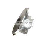 GT15-25 32,94/49,00 мм 6+6 лезвий 434812-0001/2 Турбо алюминиевый 2618 /фрезерование/блоковый компрессорный колесо для 713673-0004/713672 thumbnail-4