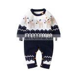 RTS Infant Toddler Christmas Romper Winter Sweater Romper thumbnail-3
