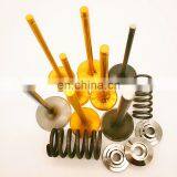 Forged Pistons Undercut Dish Intake Exhaust Engine Valve for Ferrea Honda B16A B17A B18C1 B18C5 Civic Gold Spring Retainers thumbnail-2