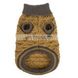 Wholesale Factory Manufacturer Custom Cotton Hand Crochet Knitted Cat Pet Dog Clothes Sweater For Dog thumbnail-6