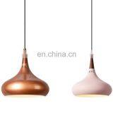 Modern Contracted Indoor Vintage Metal Ceiling Light Aluminum Edison Bulb Pendant Light thumbnail-1