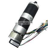 57mm 24v Brushless dc Gear Motor 8Nm 100rpm, With Option Encoder HS28A thumbnail-2