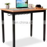 JS Sturdy and Heavy Duty Writing Desk for Small Spaces and Students Table