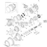FOMI Final Drive R290LC-7 R250LC-7 R305LC-7 Travel Motor 31N8-40010 31N8-40011 For Excavator thumbnail-1