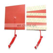 230 Volt 1200w Customized Flexible Pad Silicone Rubber Heater 250x1000 mm thumbnail-5