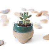 Promotional Item White Swan Shaped Small Ceramic Flower Pots thumbnail-1