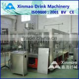 Automatic juice bottle filling machines three in one unit