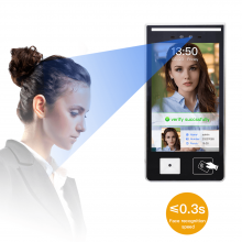10.1 Inch Touch Screen Face Recognition Access Control System thumbnail-2