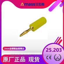 2mm Banana Plug 25.203 Gold Plated and Brass Banana Connector