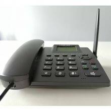 Fixed Wireless Phone 4G Desktop Telephone Support GSM 850/900/1800/1900MHZ SIM Card Cordless Phone With Antenna Radio Alarm Clock SMS Funtion for House Home Call Center Office Company Hotel thumbnail-2