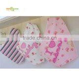 Top Grade 100% Cotton 3pcs Set/lovely Bandana Bibs/new Baby Bibs thumbnail-6