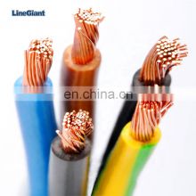 450/750V PVC Insulation Electrical Cable Wire 2 Cores 0.75-6 mm2 Stranded Flexible Copper Cable Stranded Conductor