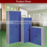 0.6mm 2 Door Steel File Cabinet Office Furniture Steel Cupboard 4 Moveable Shelf thumbnail-2