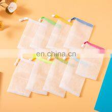 Exfoliating Mesh Bag Foaming Net Premium Effective Easy Bubble Maker Face and Body Face Cleansing Soap Bag