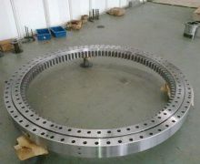 Crossed roller slewing bearing XSI140844-N 914*736*56 MM for Crane Wheel Bogie