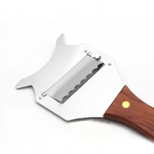 Adjustable Stainless Steel Truffles Shaver Cheese Slicer Chocolate Shaver With Wood Handle for Kitchen thumbnail-4