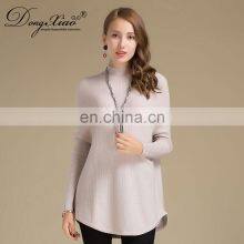 Customized Inner Mongolian 100% Pure Cashmere Latest Fashion Jumpers Women Winter Pullover Sweater For Woman thumbnail-3