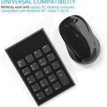 USB Wire Mini Number Keyboard Universal Numeric Keypads for Laptop Desktop Keycap and Mouse PC Computer Numpad 18 Keys Keyboards thumbnail-4