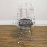 DKR Wire Chair Dining Room Modern Metal Chair thumbnail-2