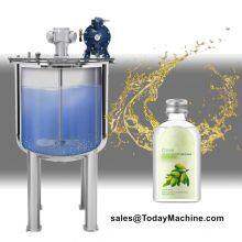 Shampoo Liquid Lotion Cream Cosmetic Mixer Tank With Homogenizer thumbnail-5