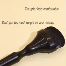 Super Professional Black 5pcs Kit of Makeup Brushes Cosmetiquera Maquillaje Brochas Nylon Hair Brush Beauty Set Personalized thumbnail-3