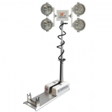 LED Light Telescopic Mast 3.5m Height Mobile Emergency Tower Lighting for Fire Truck Rescue and Outdoor Work thumbnail-2