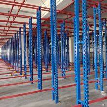 Double Deep Selective Pallet Rack for Heavy Duty Warehouse Storage of Steel Metal and Fabric Rolls thumbnail-1