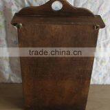 Antique Wooden Key Box, Wholesale Key Storage Box, Wooden Wall Hanging Key Box thumbnail-3