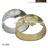 Branded Women Vogue Fashion Gold and Silver Bangle Watch thumbnail-3