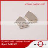 N38 TS16949 Arc Neodymium Magnet With Coating Nickel Manufactuer in Zhejiang China thumbnail-3