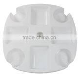 Round Patio Umbrella Basket Organizer Tray thumbnail-1