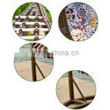 Indoor Rattan Egg Hanging Baby Kid's Patio Living Room Metal Garden Cane Wicker Swing Chair thumbnail-5