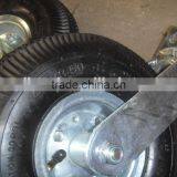 4.10/3.50-4 Swivel Rubber Wheel thumbnail-4
