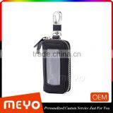 Western Style Compact Key Ring Case With Business Card Slot