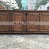 Solid Wood Furniture Sideboard Storage Cabinet Design for Living Room thumbnail-2