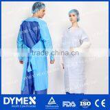 Surgical CPE Hospital Protective Disposable Light Blue Gown