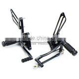 ARS-K5 High Performance CNC Aluminium Racing Motorcycle Rear Set Footrests for Suzuki GSXR 1000 05-06 thumbnail-6