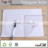 PP Drafting Supply Plastic Triangle Ruler Set Square thumbnail-2