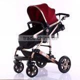 Foldable Aluminum Baby Carriage Stroller thumbnail-2