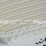 White Rectangular PP Rattan Display Basket in Supermarket thumbnail-2