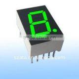 Amber Color 2.3 Inch 7 Segment Led Numberic Display 1 Digit